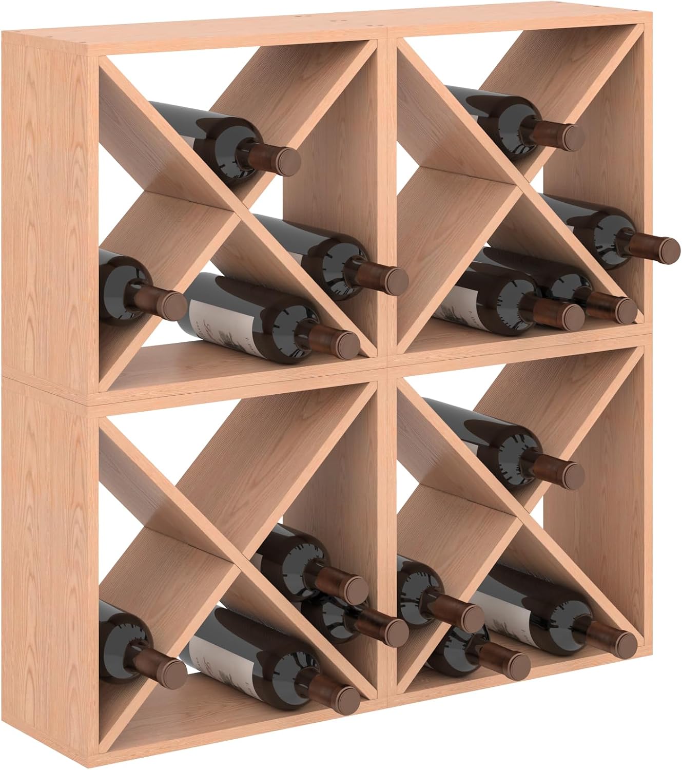 Home Bar Shelves - 96 Bottle Wine Rack Countertop Wine