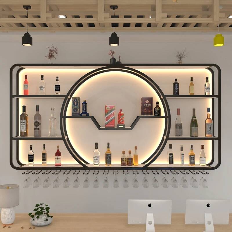 Wine Nightclub Display Cabinet - Home Bar Shelves review and price