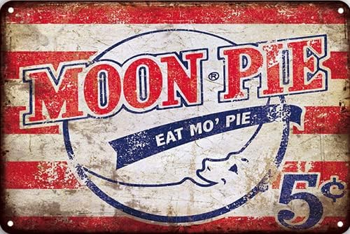 CN-Tin Sign Food Moonpie Eat D - Home Bar Lounge review and price