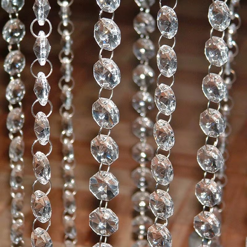 5m Transparent Acrylic Crystal - Home Bargains review and price