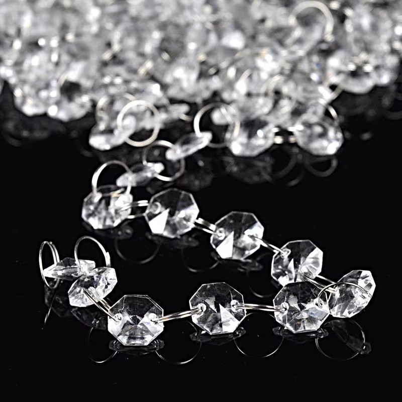 5m Transparent Acrylic Crystal - Home Bargains review and price