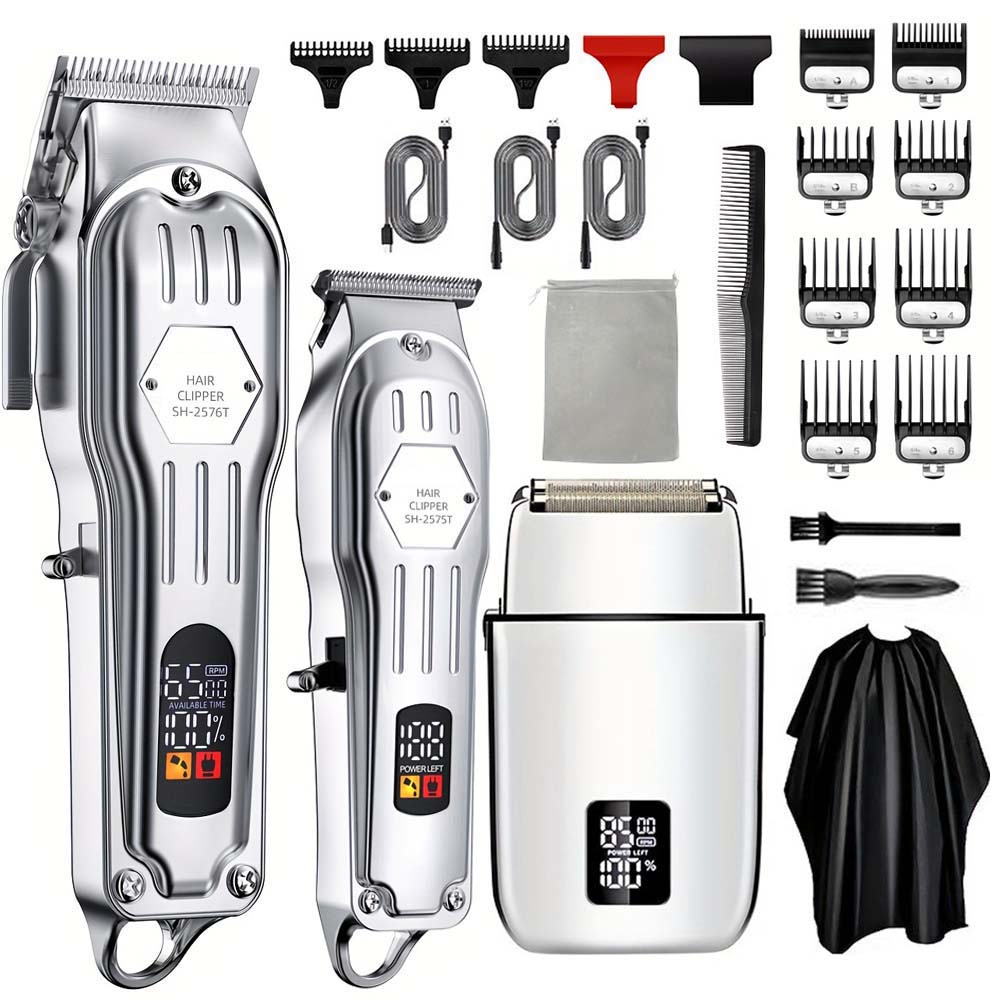 Professional Hair Clipper & Tr - Home Barbershop review and price