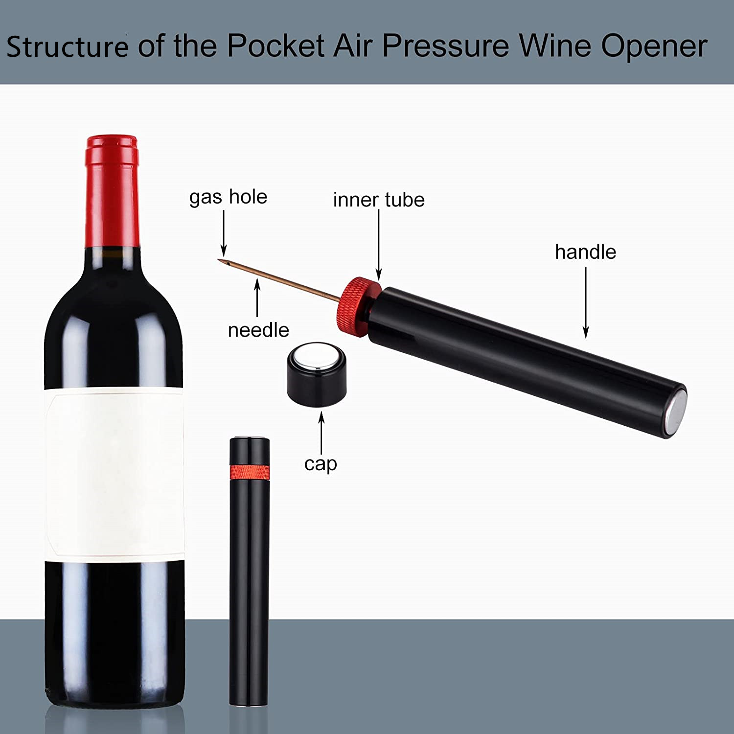 Portable Wine Bottle Opener, A - Wine Preservation Pump review and price