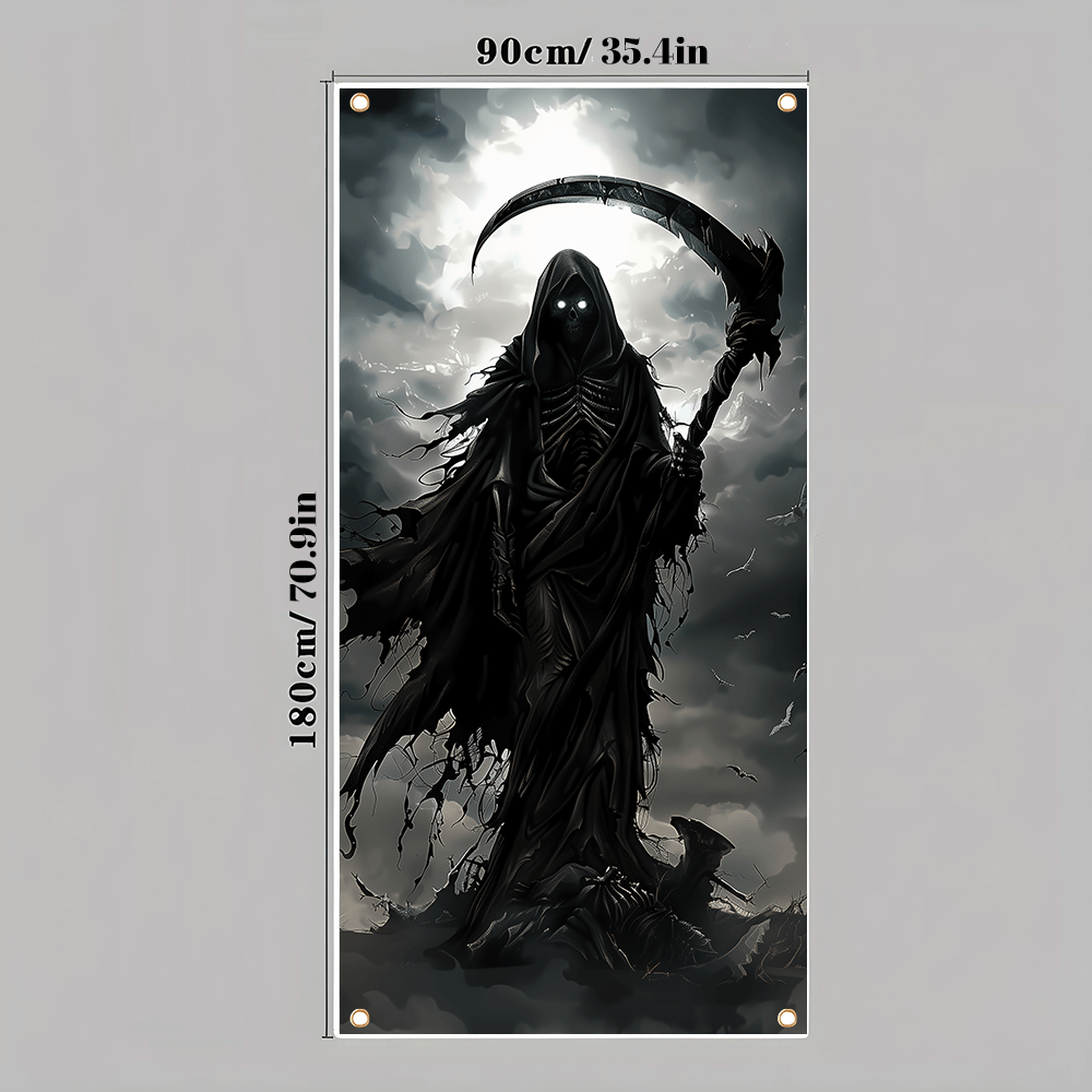 The Grim Reaper holds a sickle - Home Bargains review and price