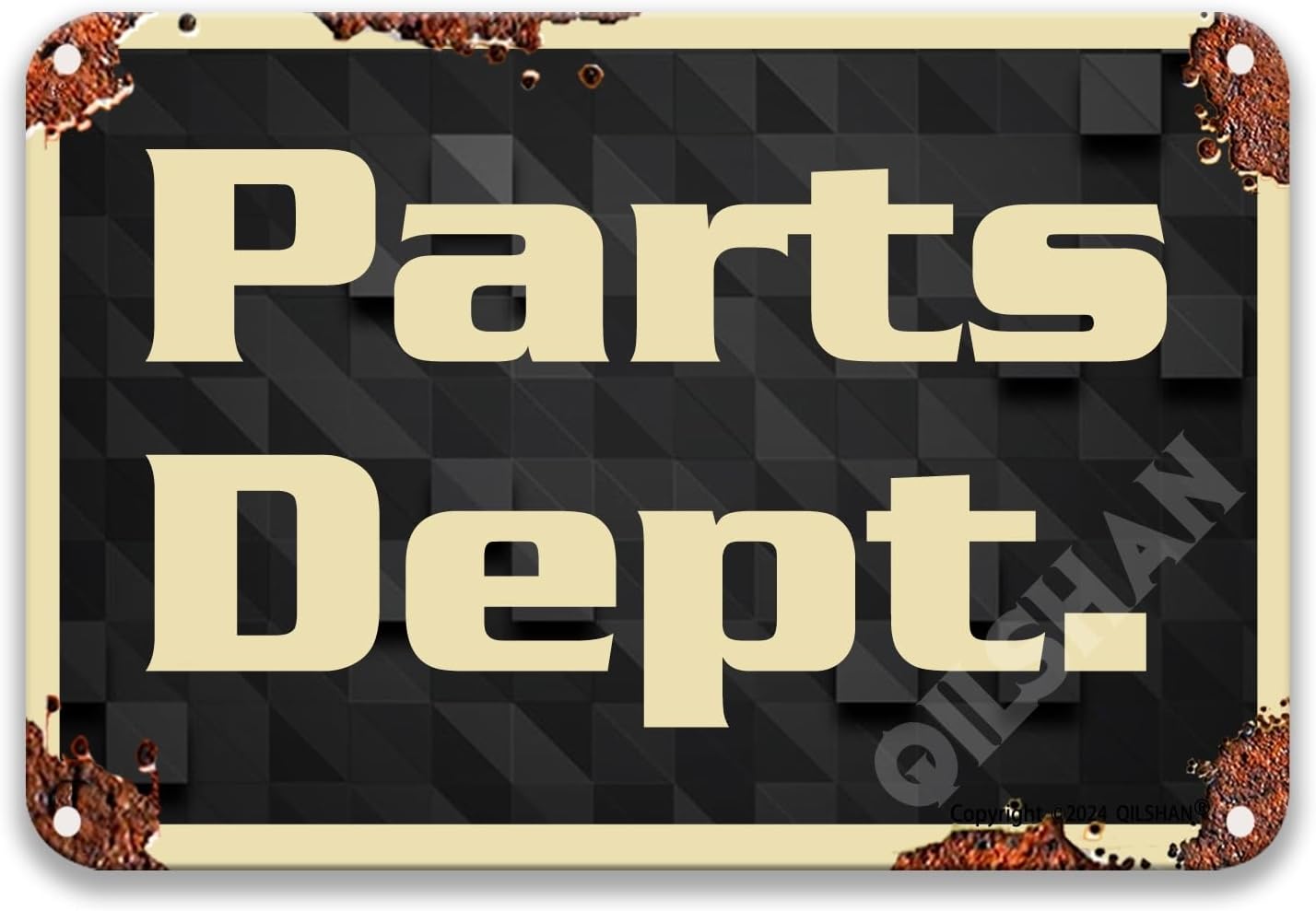 Parts Dept Signs Vintage Tin S - Home Bar And Coffee review and price