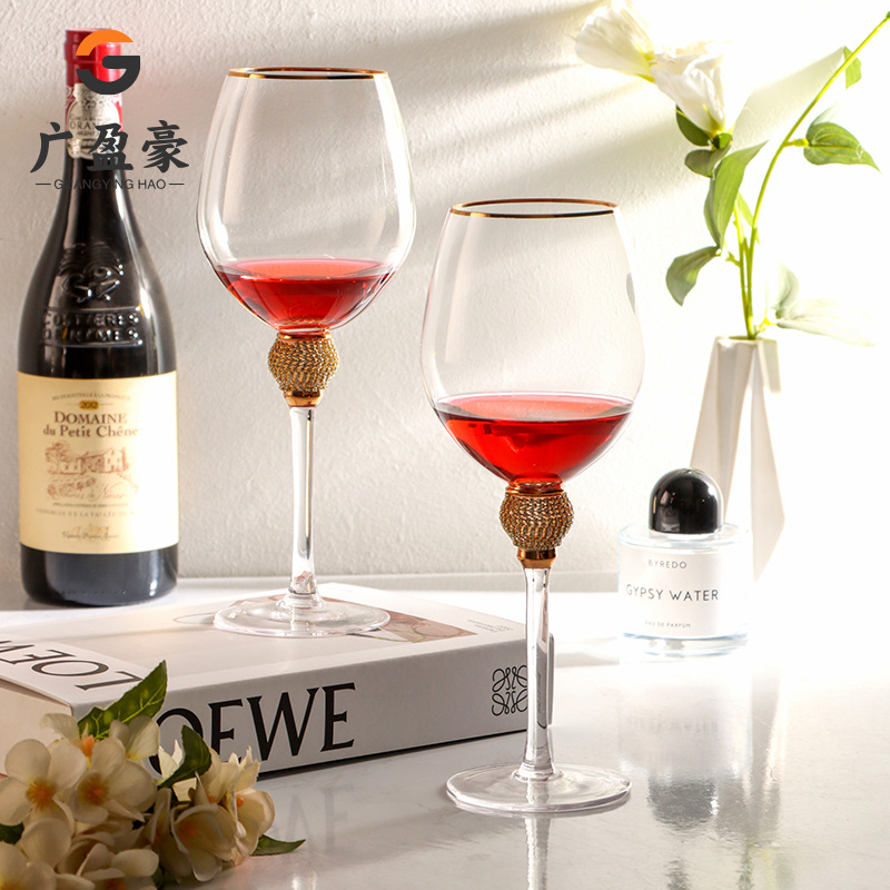Luxury Diamond Gold Rim Highba - Highball Glass Set review and price