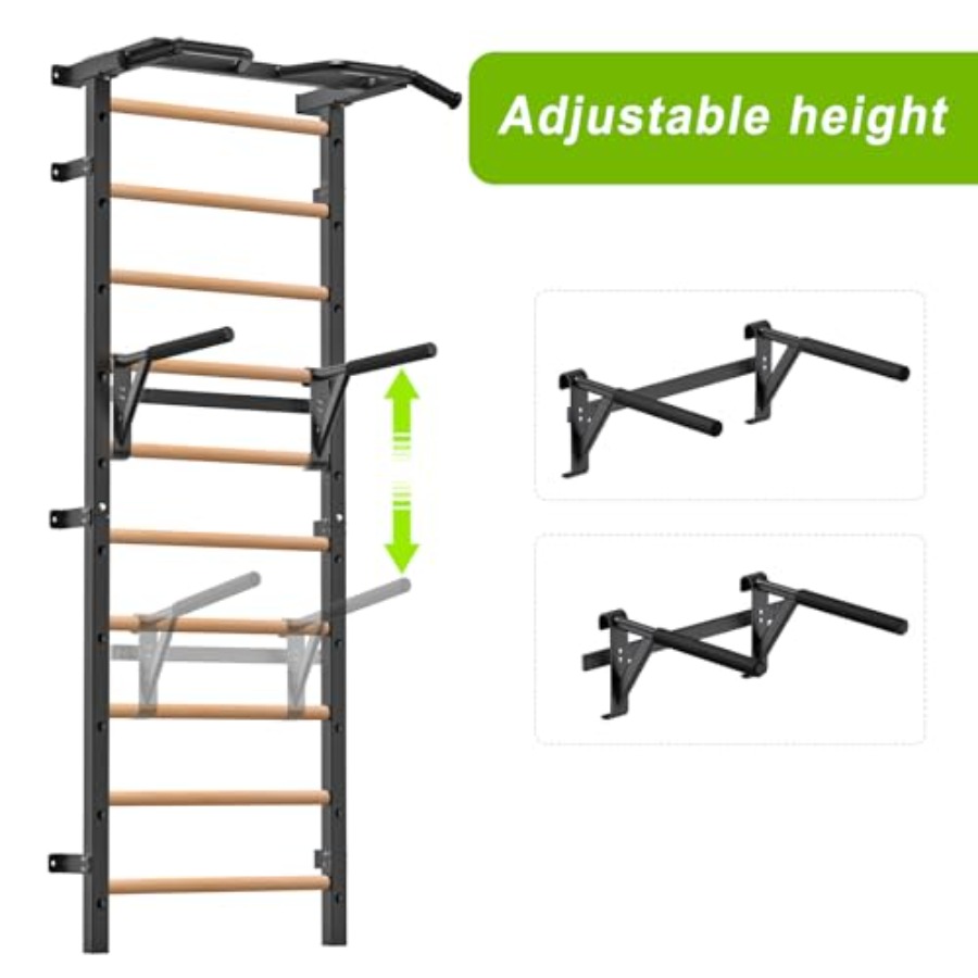 Wall Mounted Gymnastic Stall B - Home Bar And Gym review and price