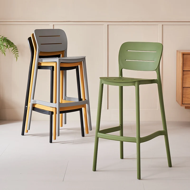 Luxury Plastic Bar Chairs Stac - Home Bar Lounge review and price