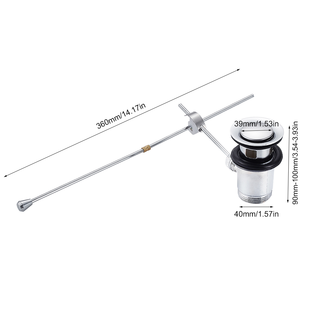 Pop Up Drain Lever Bathroom Si - Home Bar Sink review and price