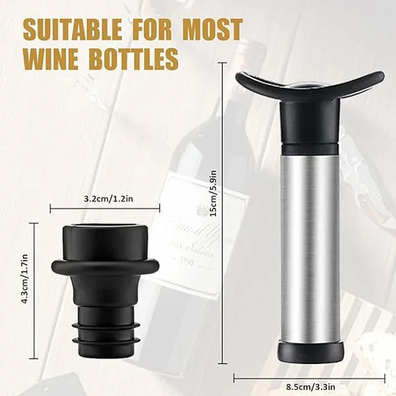 Vacuum Wine Pump Kit with Wine - Wine Preservation Pump review and price