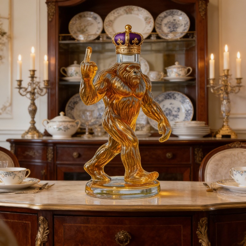 Funny Bigfoot Crown Whiskey De - Home Bargains review and price