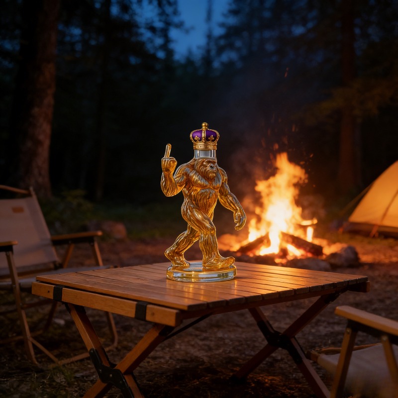 Funny Bigfoot Crown Whiskey De - Home Bargains review and price