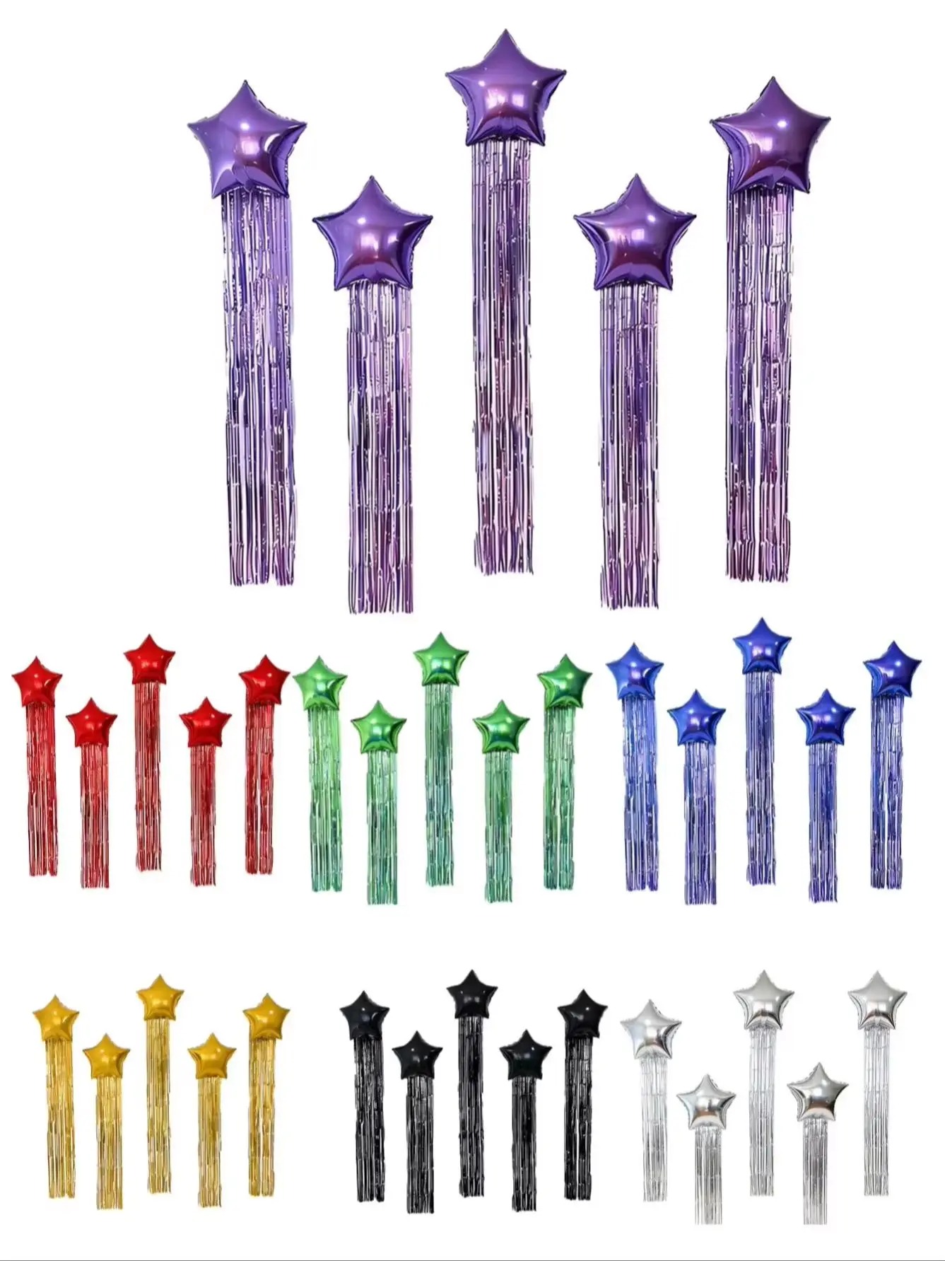 6Pcs18inch Five Pointed Star B - Home Bargains review and price