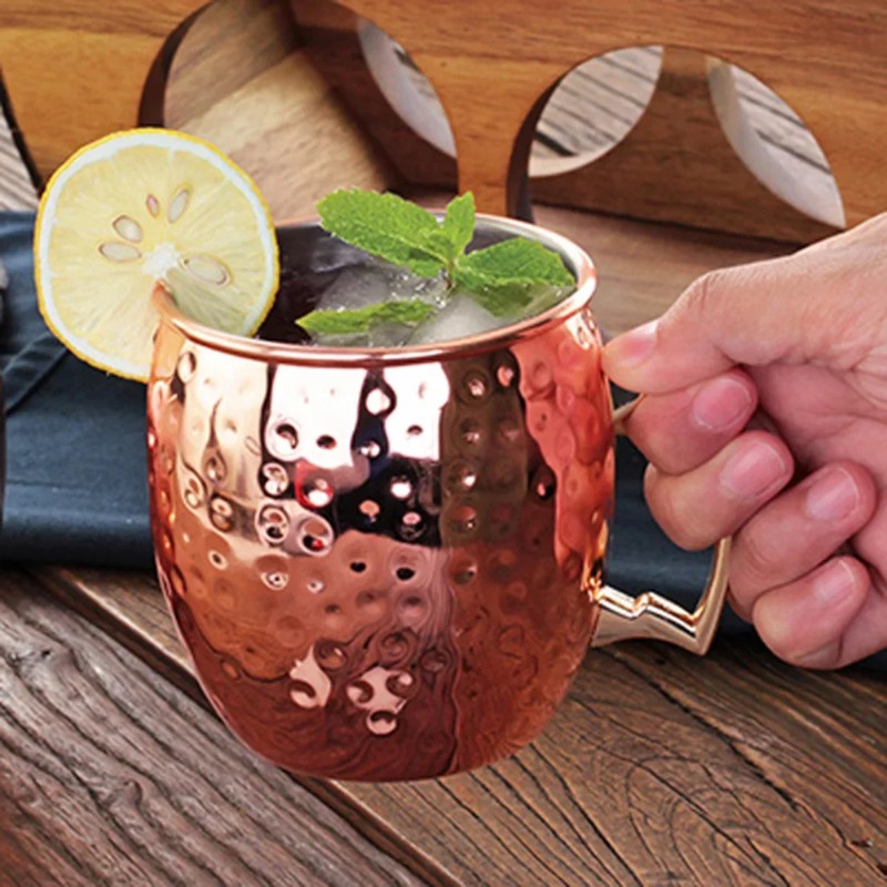 1-6PCS Cocktail Wine Cup Mosco - Mule Copper Mug review and price