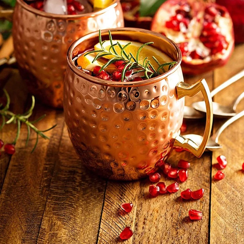 1-6PCS Cocktail Wine Cup Mosco - Mule Copper Mug review and price