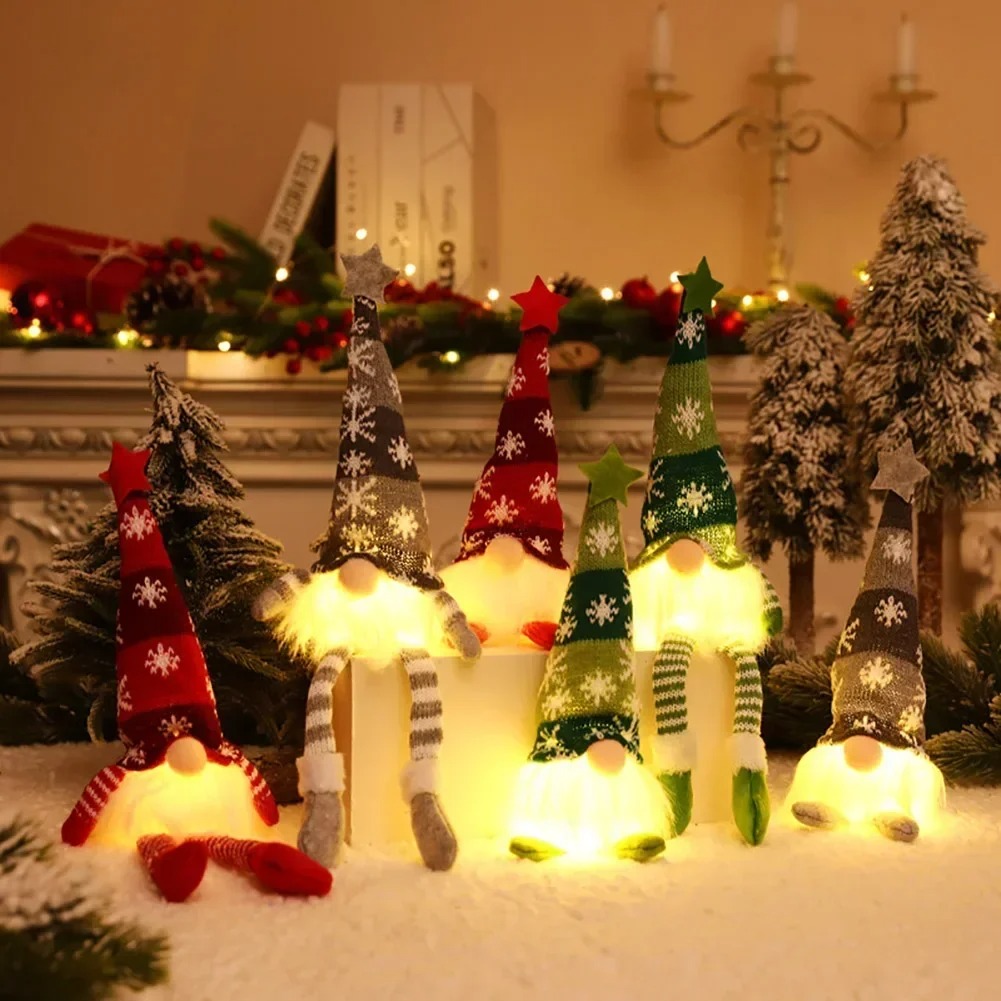 LED Christmas Gnome Faceless D - Home Bargains review and price