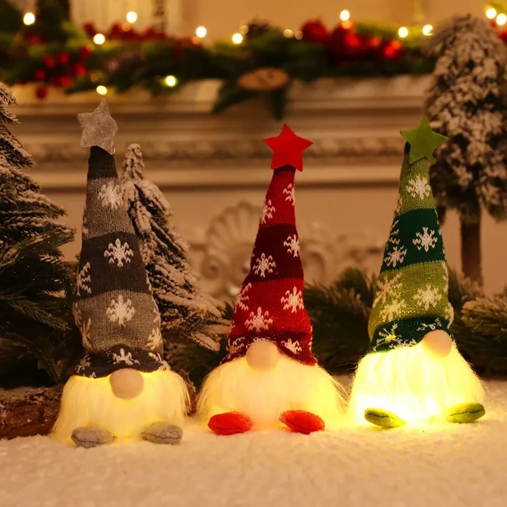LED Christmas Gnome Faceless D - Home Bargains review and price