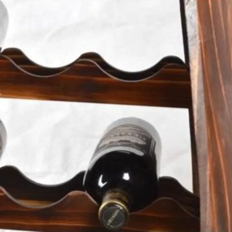 Solid Wood Wine Rack Oak Barre - Home Bar Shelves review and price