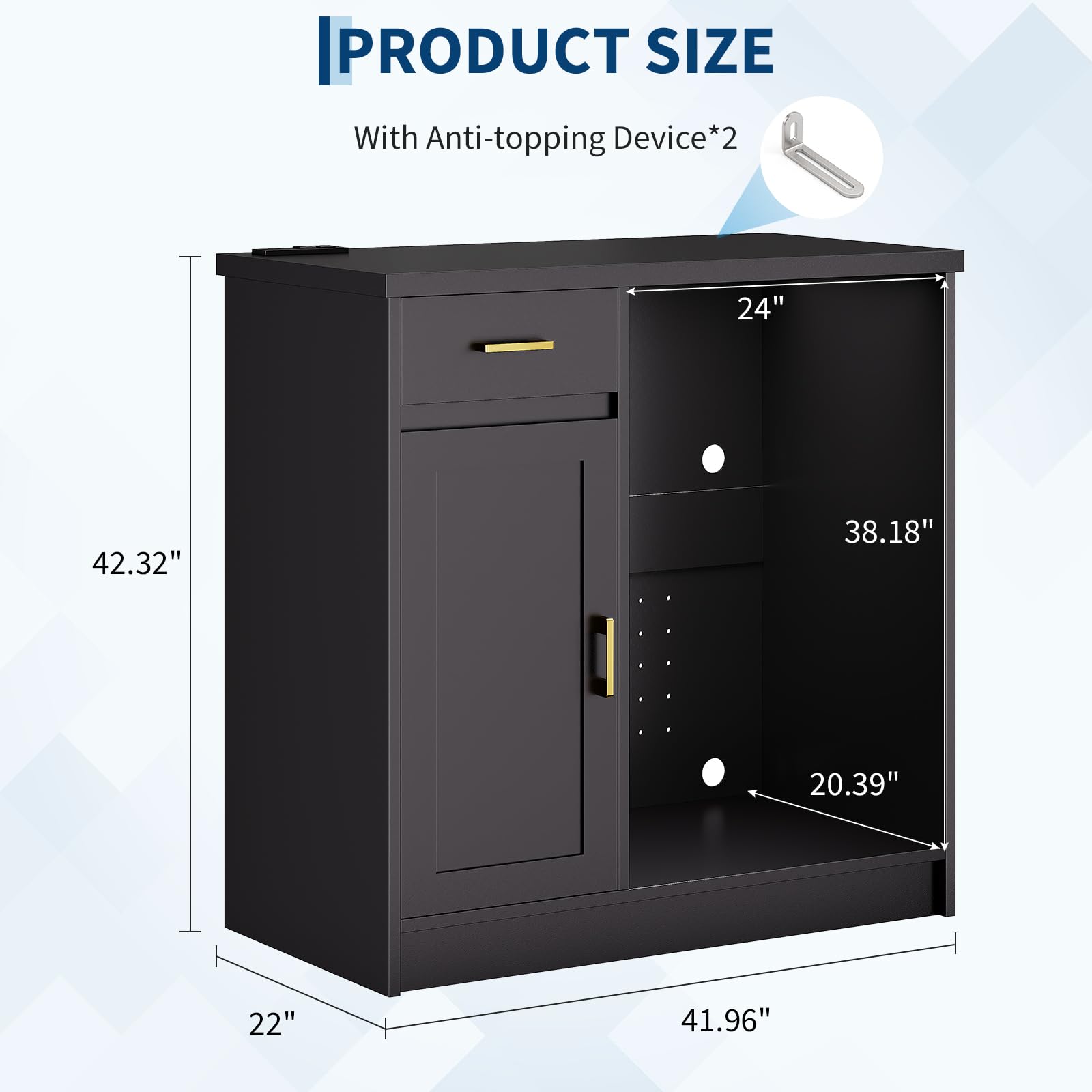 42in Farmhouse Wine Bar Cabine - Home Bar And Fridge review and price