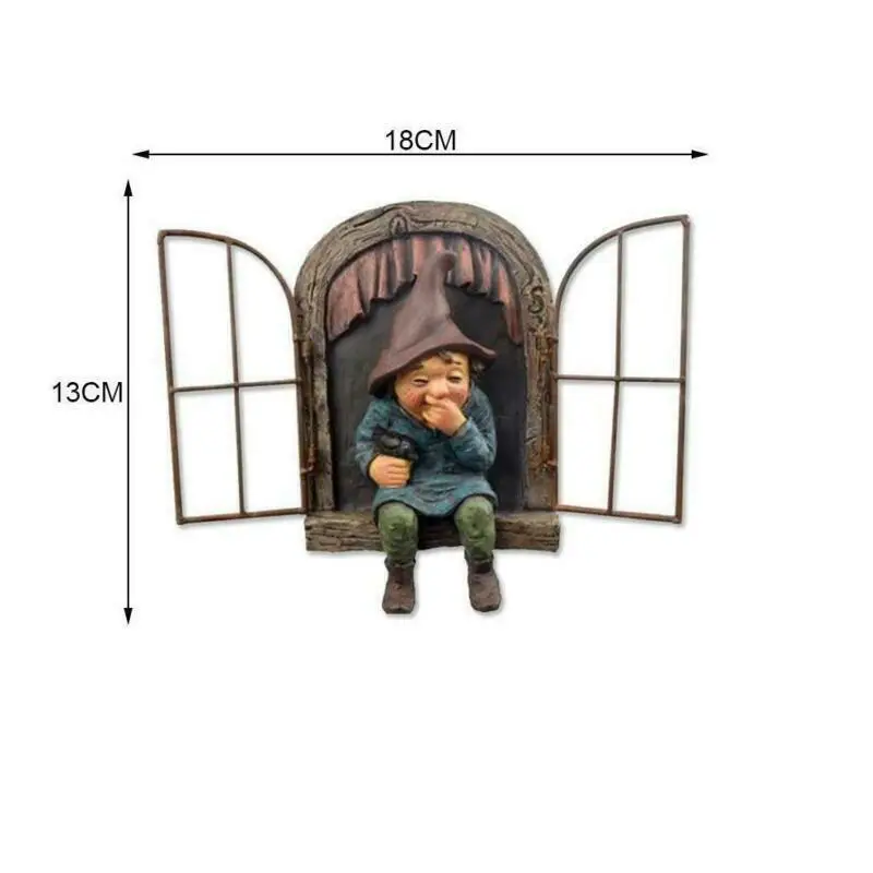 Naughty Garden Statue Elf Go O - Home Bargains review and price