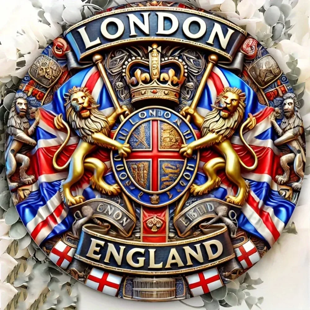'Tudor Heraldry Relic' Enamel  - Home Bar Lounge review and price