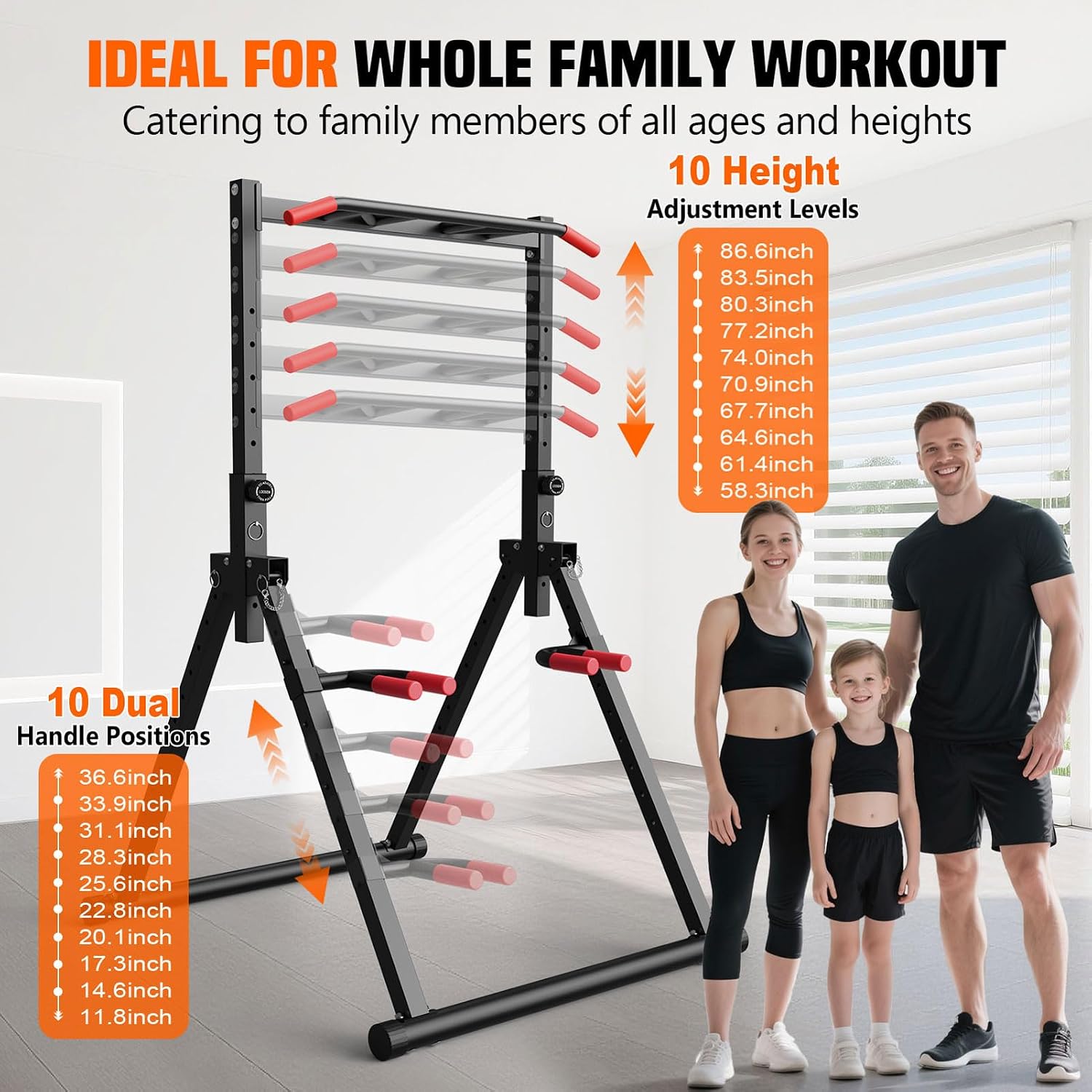 Foldable Power Tower Dip Stati - Home Bar And Gym review and price