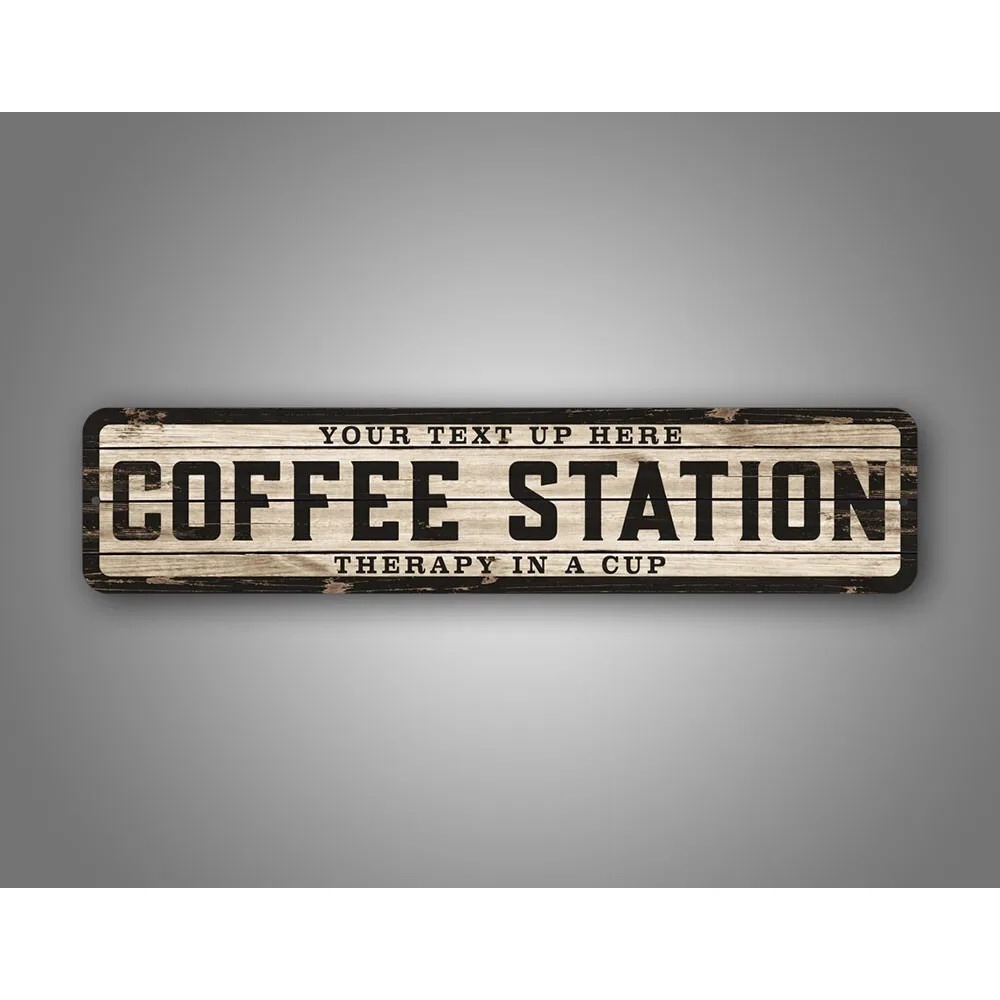 Custom Text Logo Weathered Woo - Home Bar And Kitchen review and price