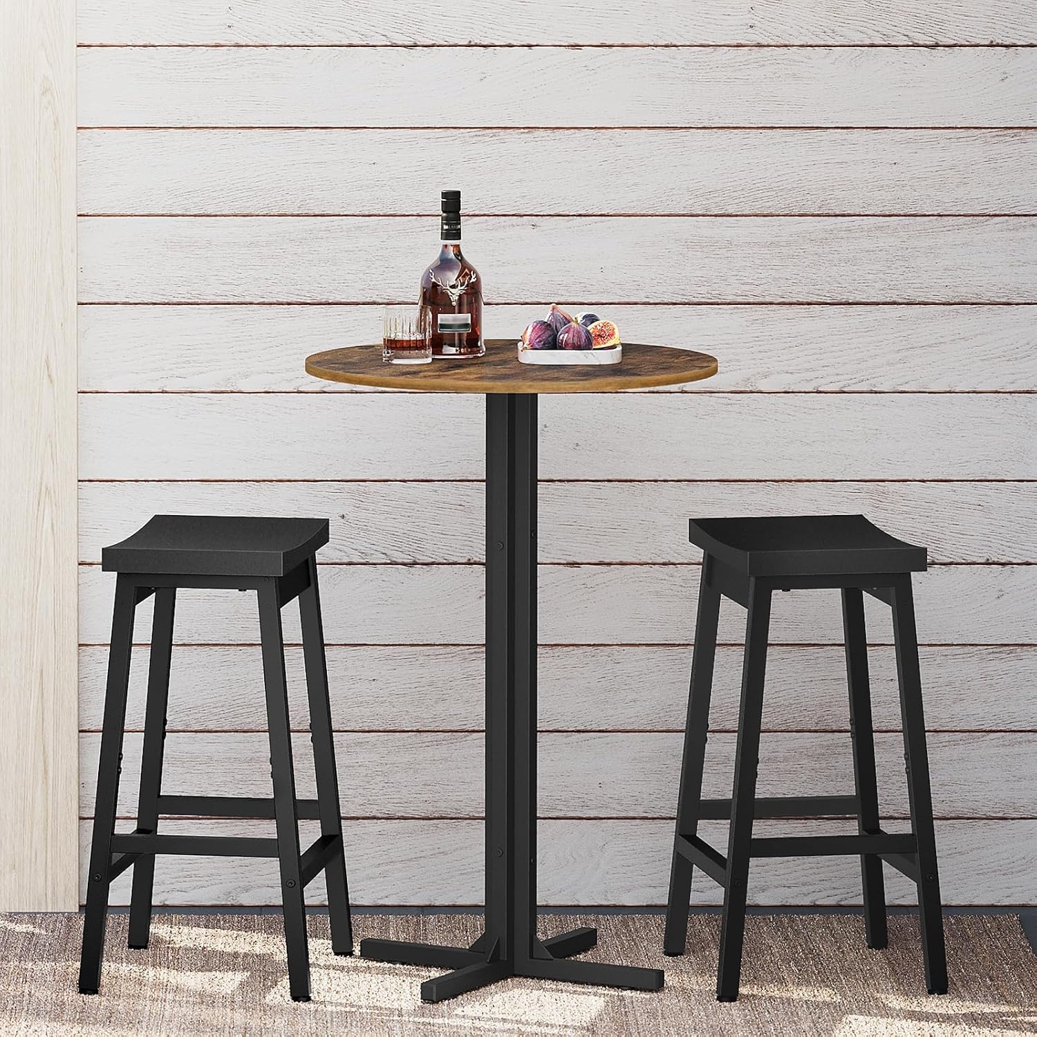 Round Bar Table Set of 2, Coun - Home Bar And Counter review and price