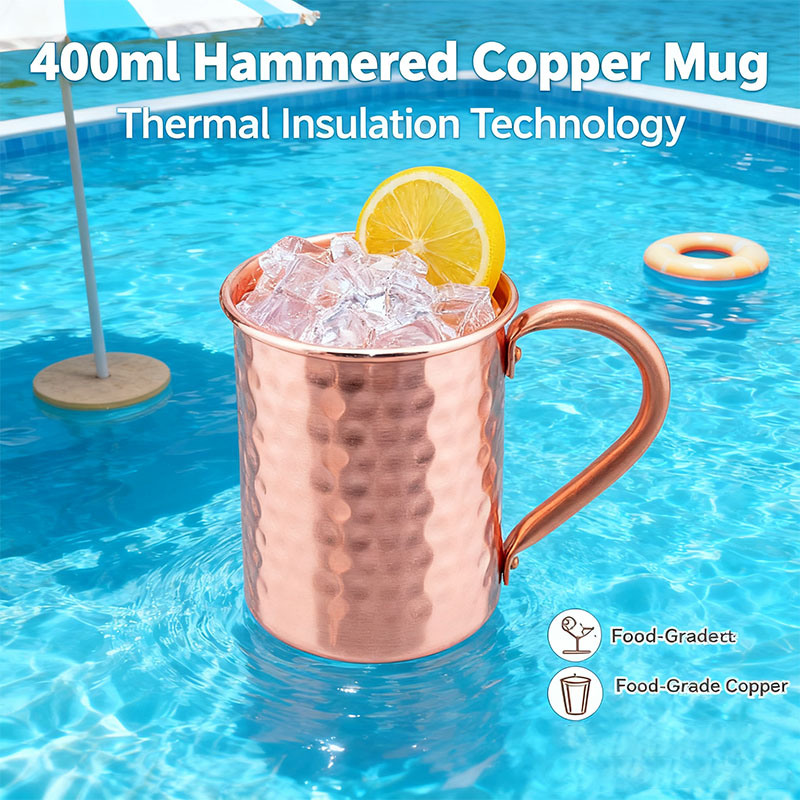 New 100% Copper Cups Pure Soli - Mule Copper Mug review and price