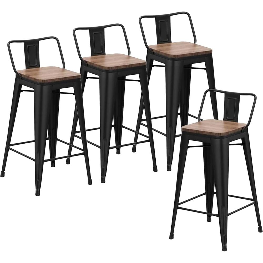 24 Inch Bar Stools Set o 4 Ind - Home Bar And Counter review and price