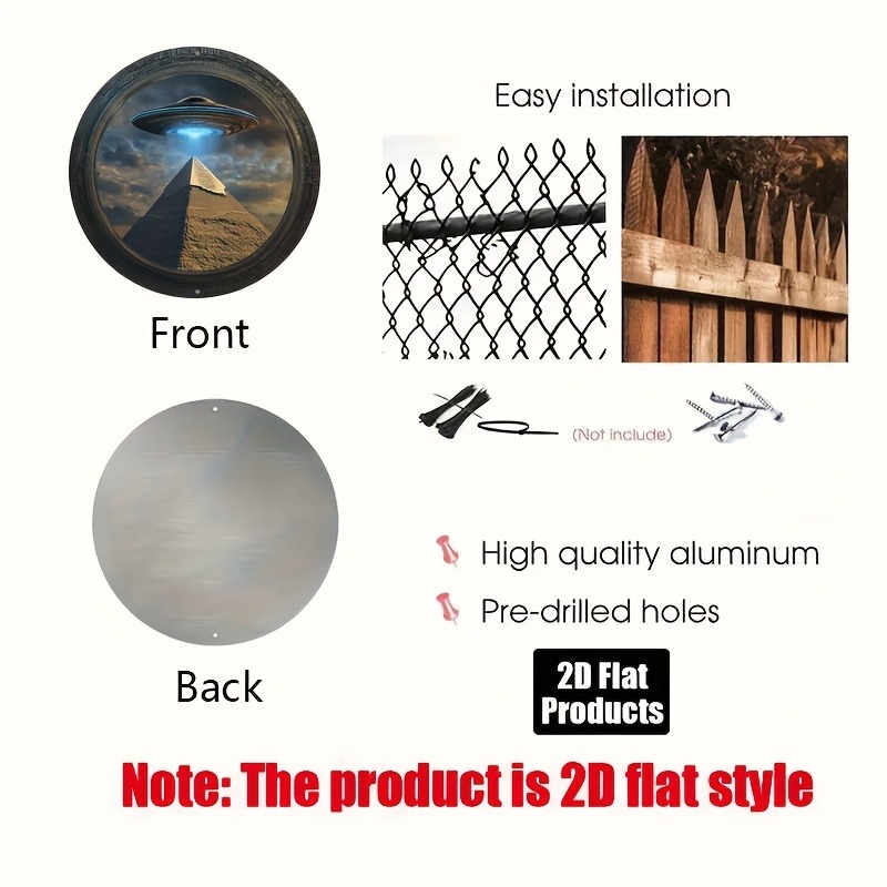Pyramid UFO Theme Round Alumin - Home Bar And Kitchen review and price