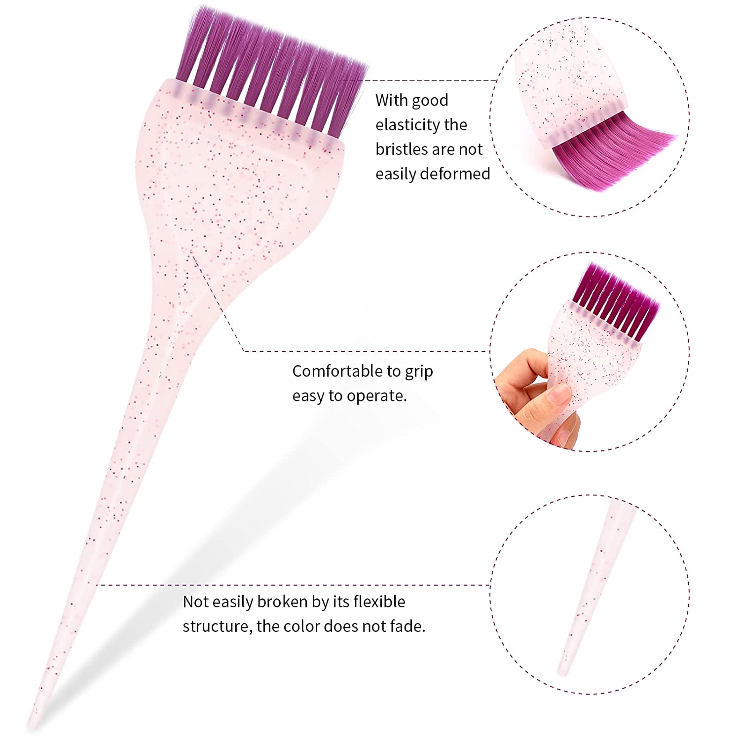 Professional Dye Hair Brush Sa - Home Barbershop review and price