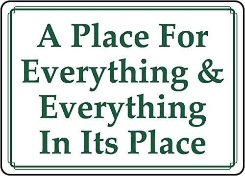 Vintage Metal Sign A Place For - Home Bar And Coffee review and price