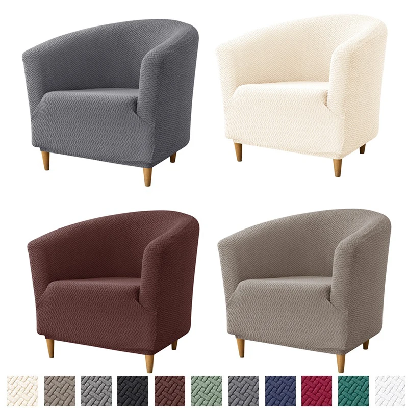 Elastic Club Chair Cover Jacqu - Home Bar Lounge review and price