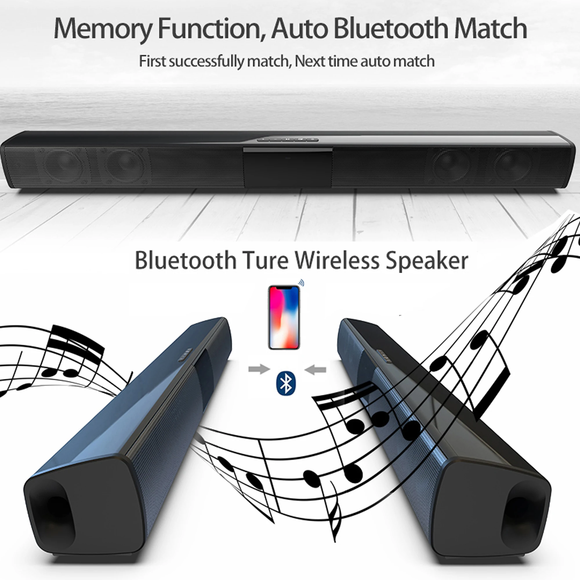 40W High Power Soundbar for TV - Home Bar And Theater review and price