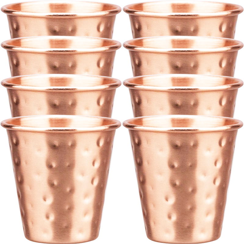 6cs 8Pcs New 100% Copper Cups  - Mule Copper Mug review and price