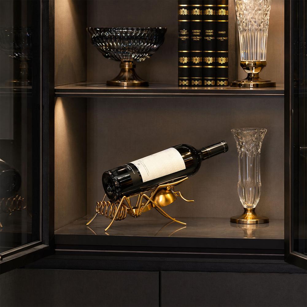 Solid Metal Wine Stand Unique  - Home Bar Stand review and price