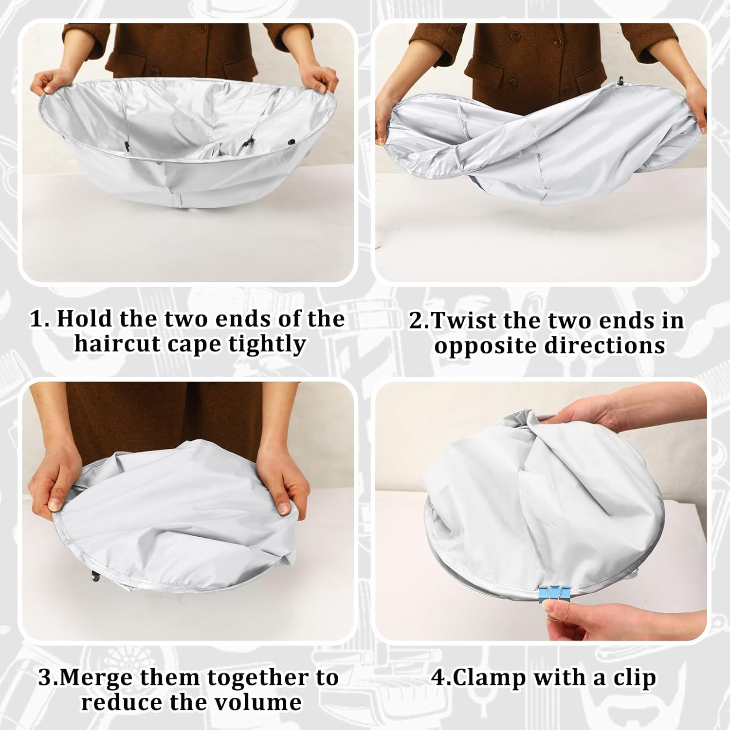 Hair Cutting Cape for All Ages - Home Barber review and price