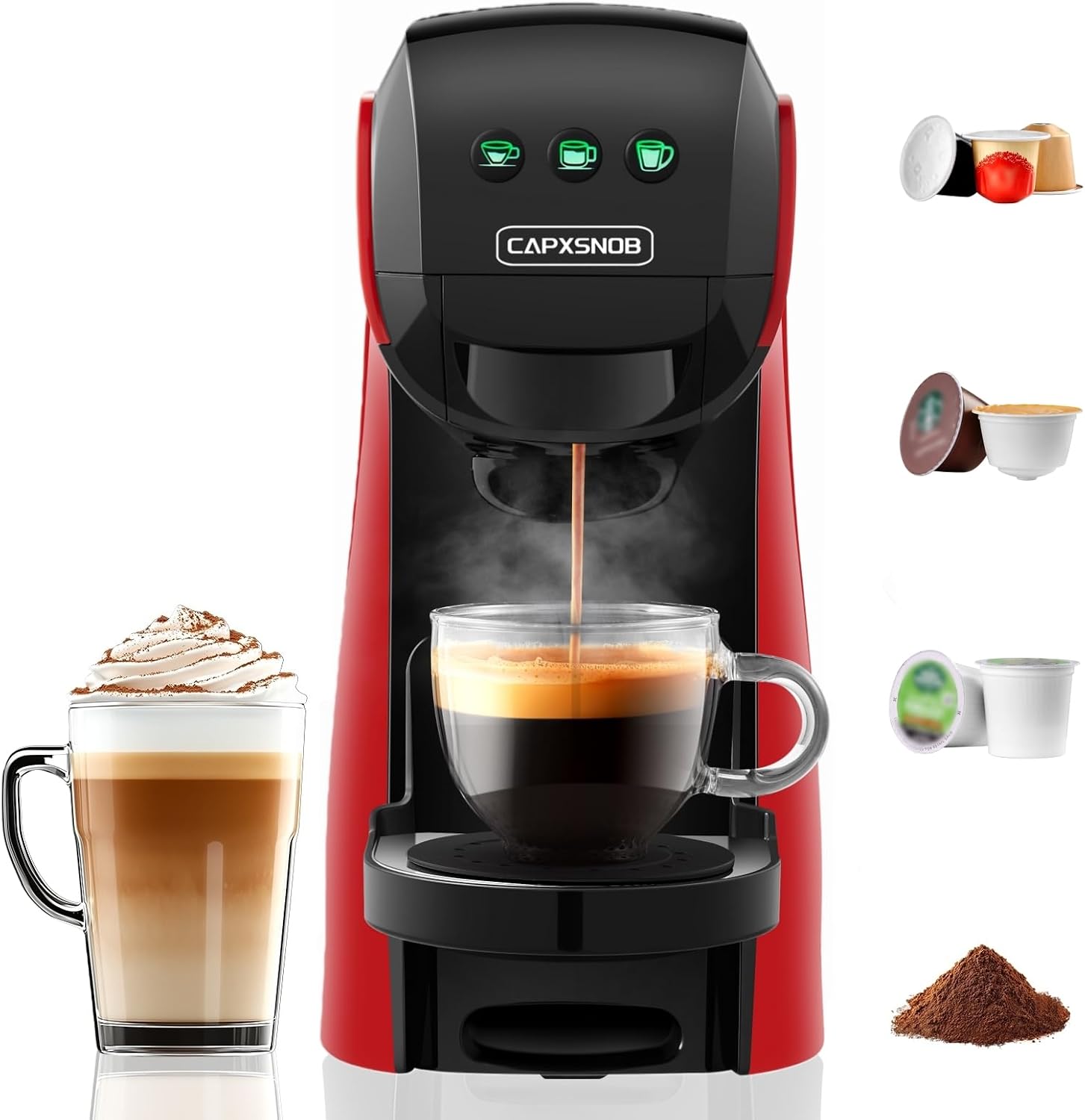 4-in-1 Coffee & Espresso Maker - Home Bar And Coffee review and price