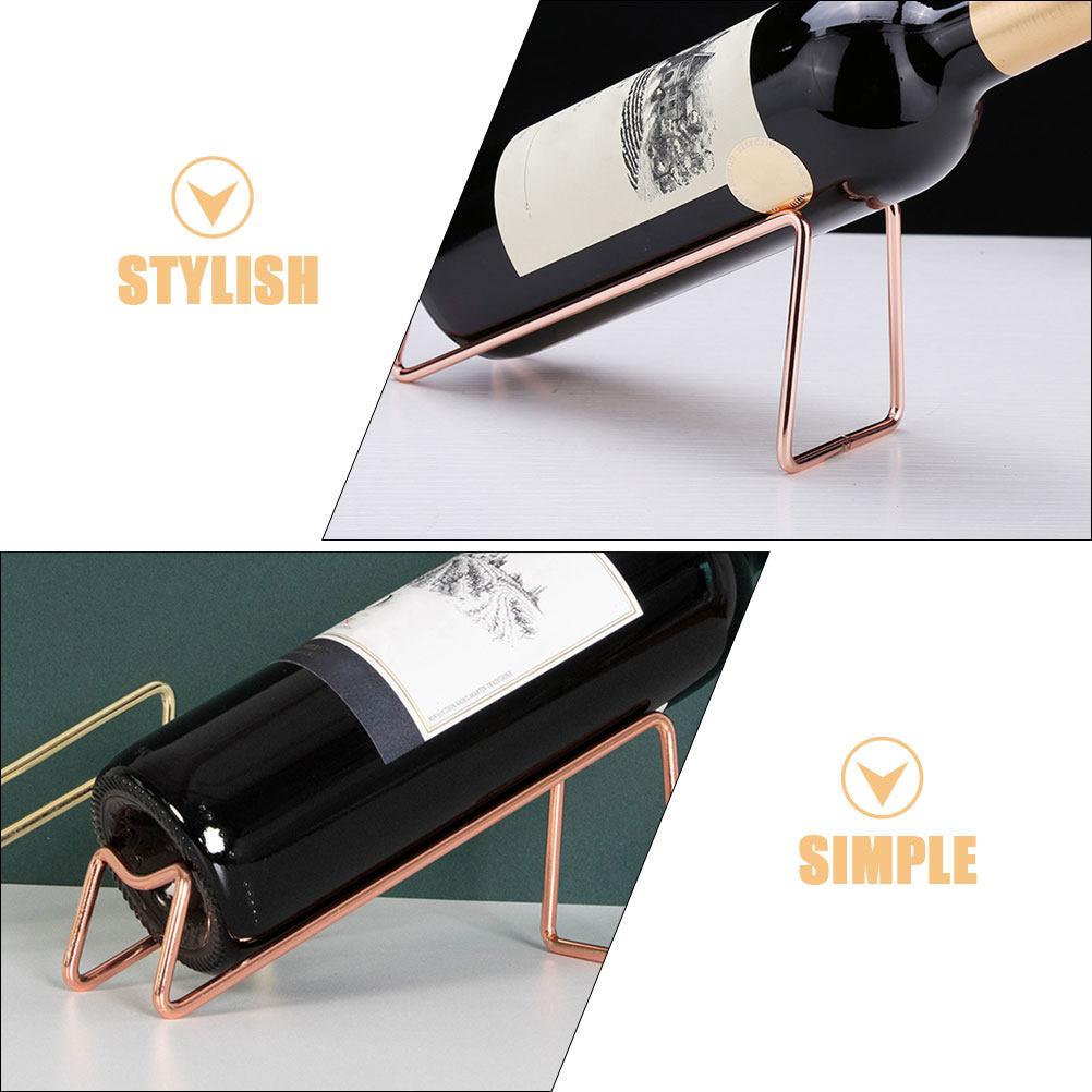 Minimalist Iron Wine Holder Si - Home Bar Stand review and price