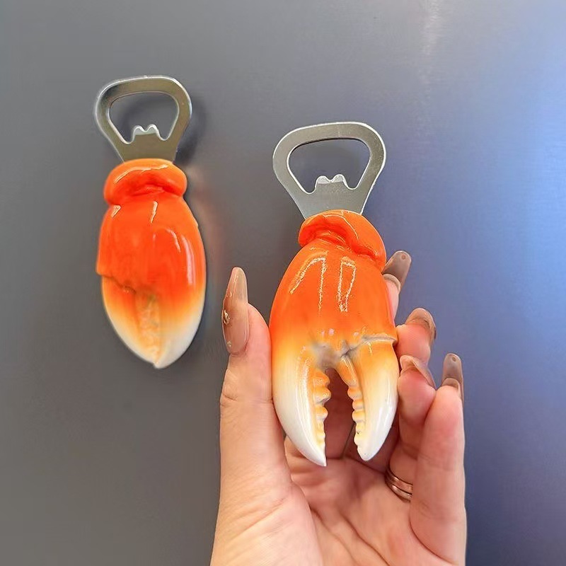 Crab Claw Magnet Beer Bottle O - Home Bar And Fridge review and price