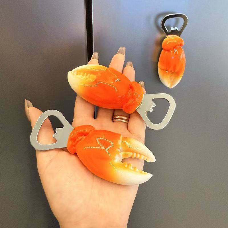 Crab Claw Magnet Beer Bottle O - Home Bar And Fridge review and price