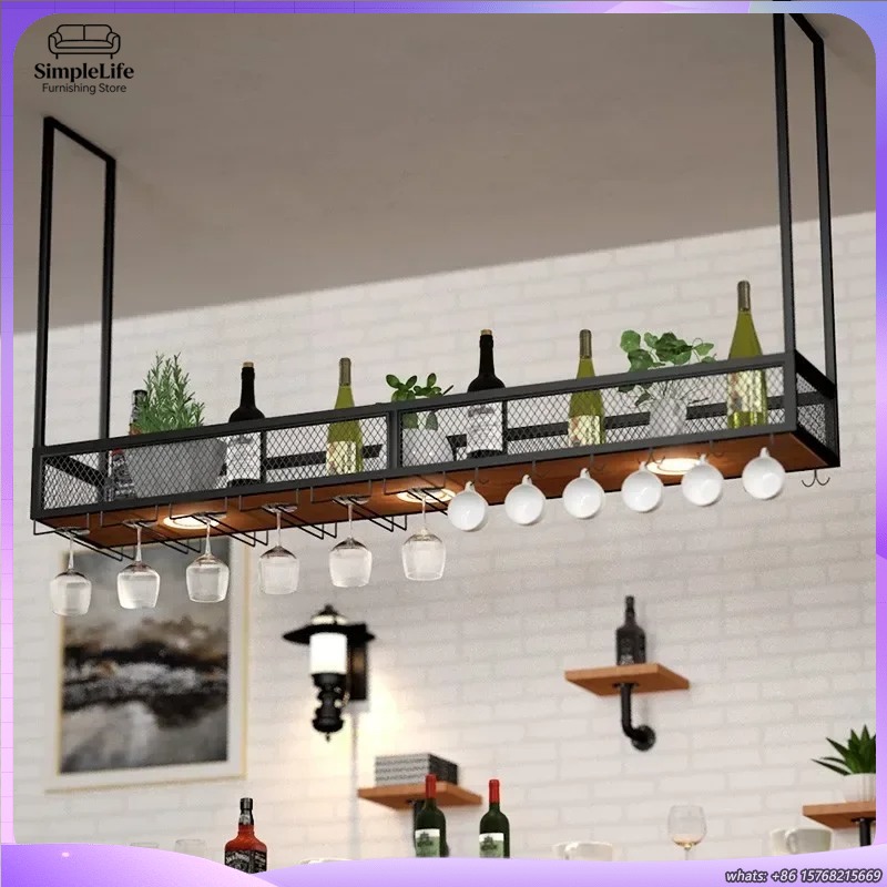Open Wine Rack Bar Cabinet wit - Home Bar Shelves review and price