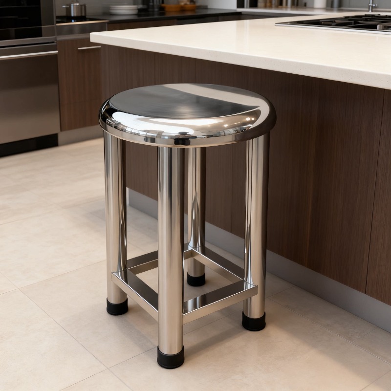304 Stainless Steel Round Stoo - Home Bar Lounge review and price