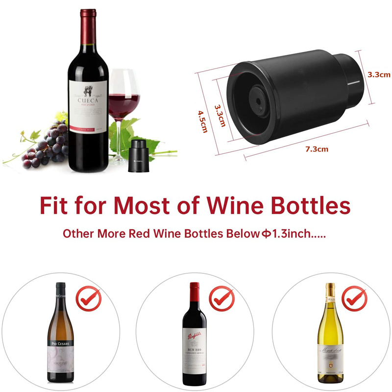 LMETJMA Wine Bottle Stoppers R - Wine Preservation Pump review and price